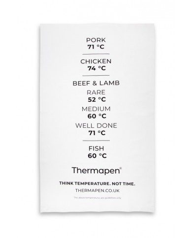 Thermapen tea towel