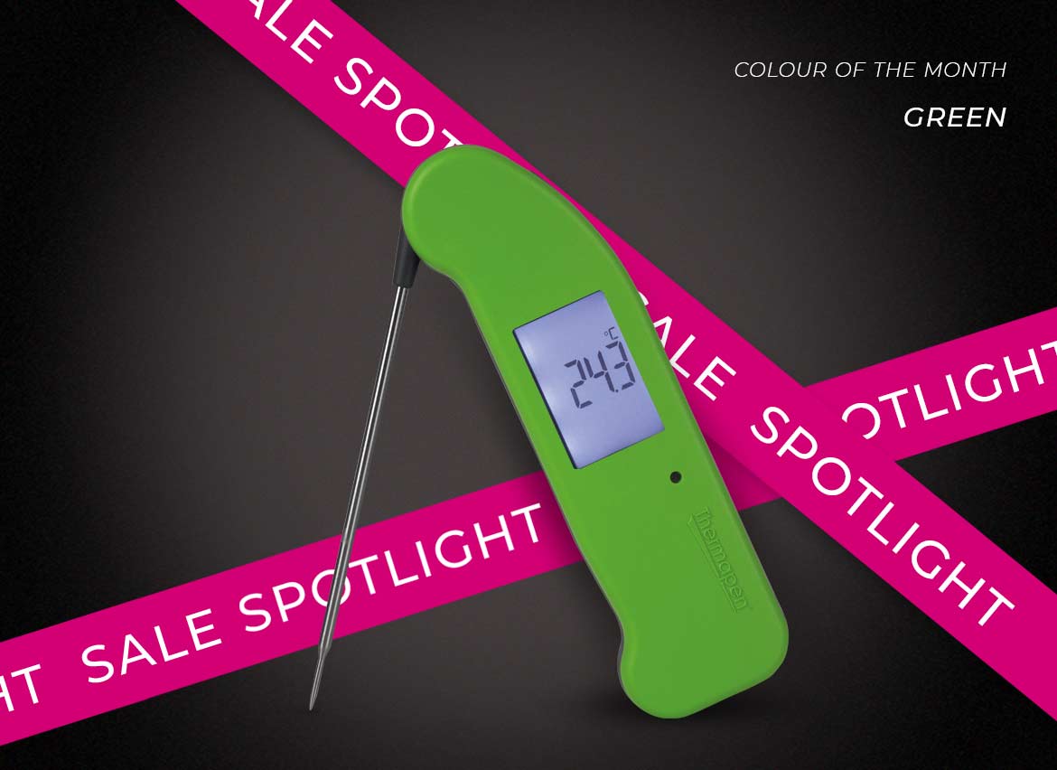 Spotlight Colour of the month Thermapen ONE in white, discounted price 69.99
